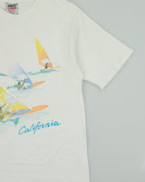 Vintage 1988 Vacations Heavyweight California Single Stitch Made In USA Oneita Power-T Crewneck T-Shirt - L