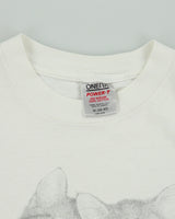 Vintage 1989 Jonar's Workship Kitties Heavyweight Single Stitch Made In USA Oneita Power-T Crewneck T-Shirt - M