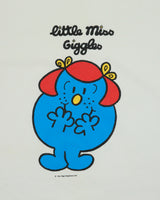 Vintage 1995 Mr. Men Little Miss Giggles Roger Hargreaves Hanes Heavyweight Single Stitch Crewneck T-Shirt - L