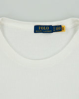 Polo Ralph Lauren Heavyweight Long Sleeve Crewneck Waffle T-Shirt - XL