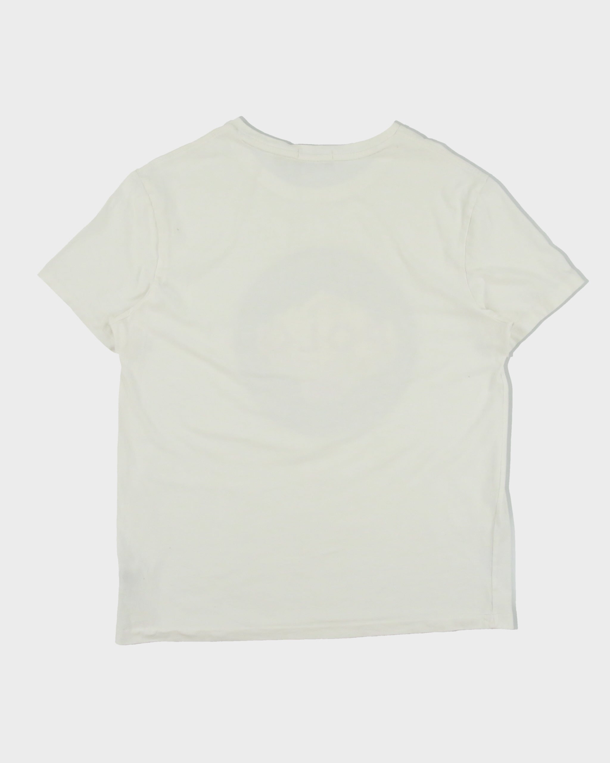 Vintage Polo Ralph Lauren Apline Racing World Cup Heavyweight Single Stitch Crewneck T-Shirt - M