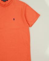 Vintage 1990s Polo Ralph Lauren Heavyweight Made In Canada Classic Crewneck T-Shirt - L