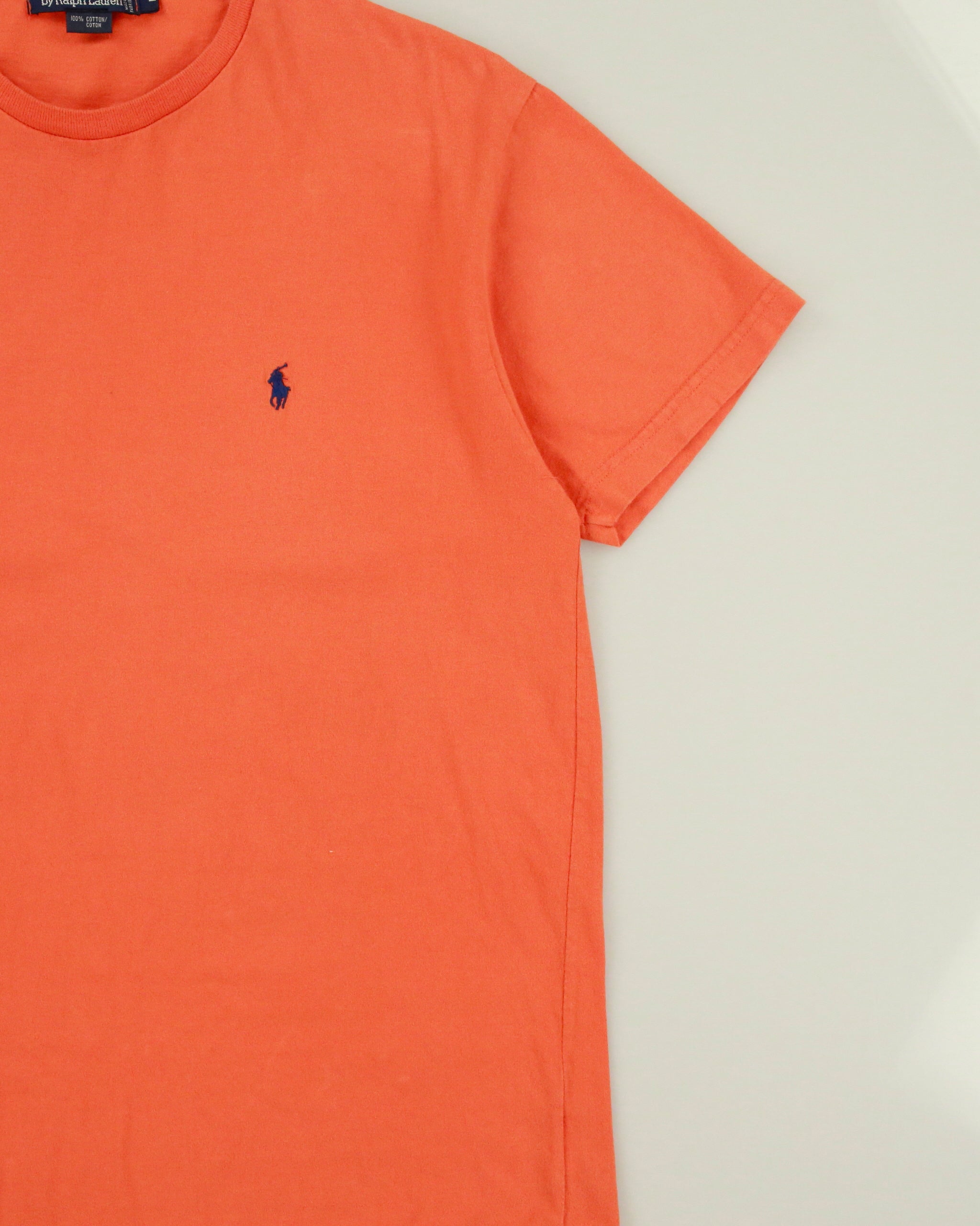 Vintage 1990s Polo Ralph Lauren Heavyweight Made In Canada Classic Crewneck T-Shirt - L