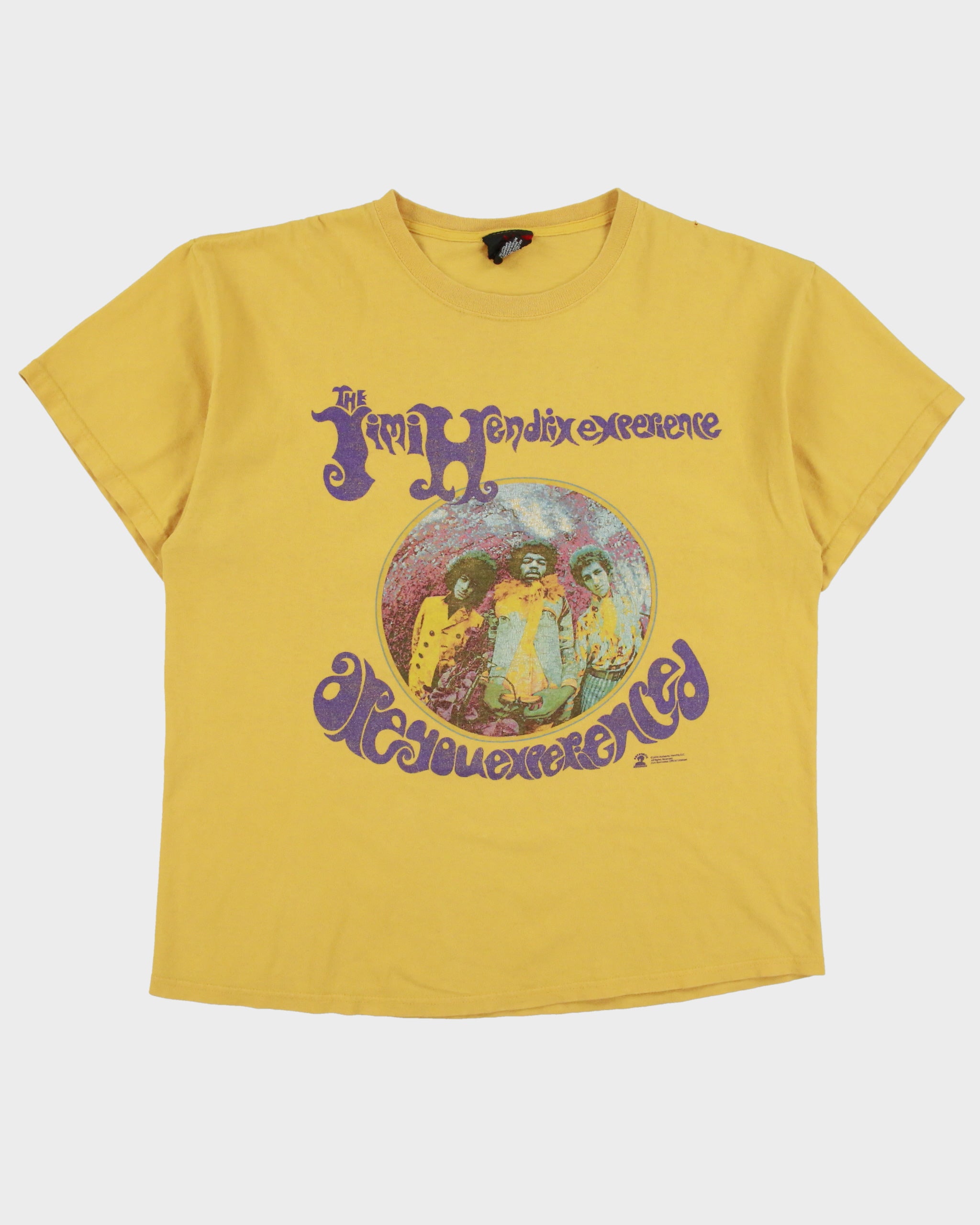 Vintage 2004 Zion Rootswear The Jimi Hendrix Experience Heavyweight Made In USA Crewneck T-Shirt - L