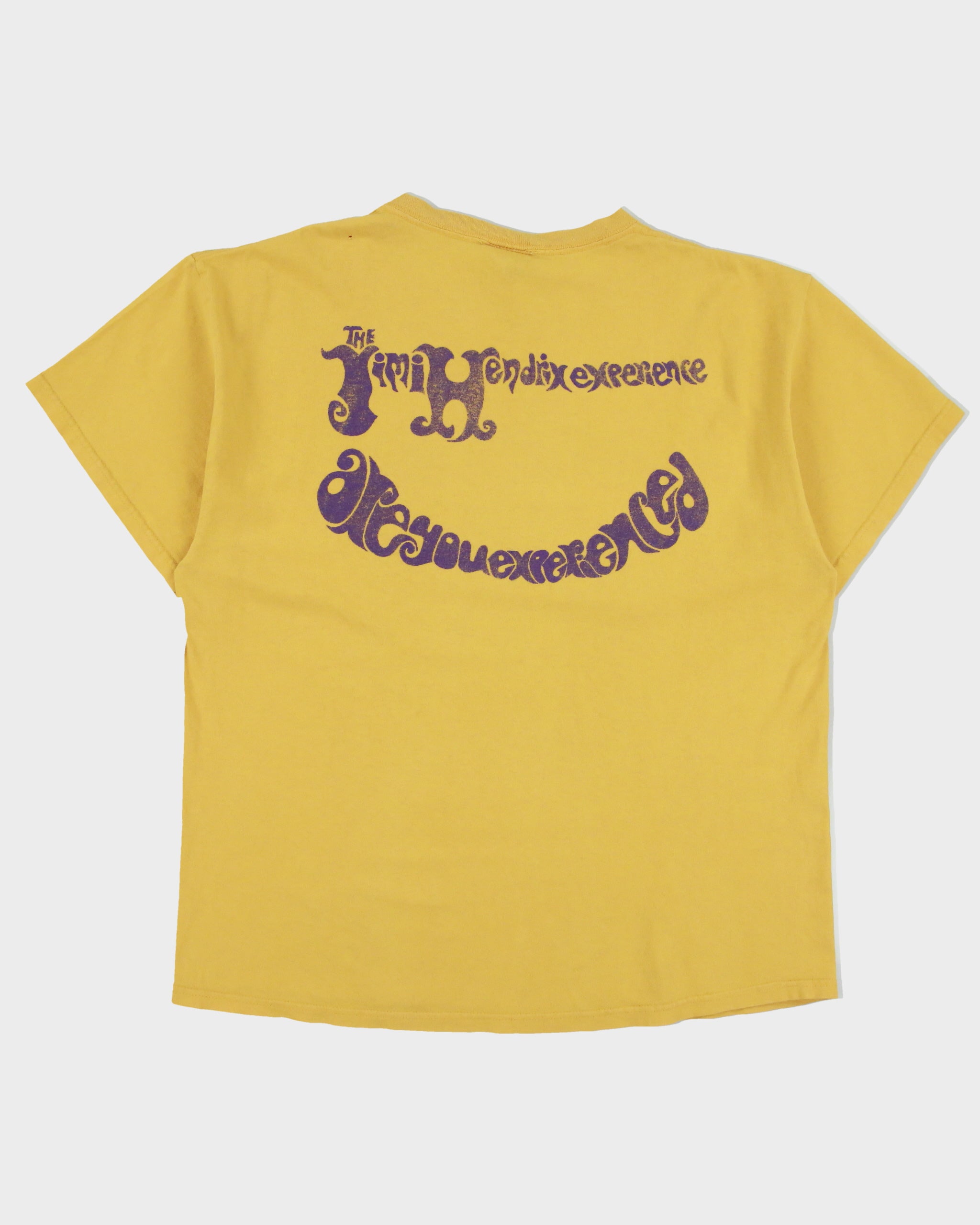 Vintage 2004 Zion Rootswear The Jimi Hendrix Experience Heavyweight Made In USA Crewneck T-Shirt - L