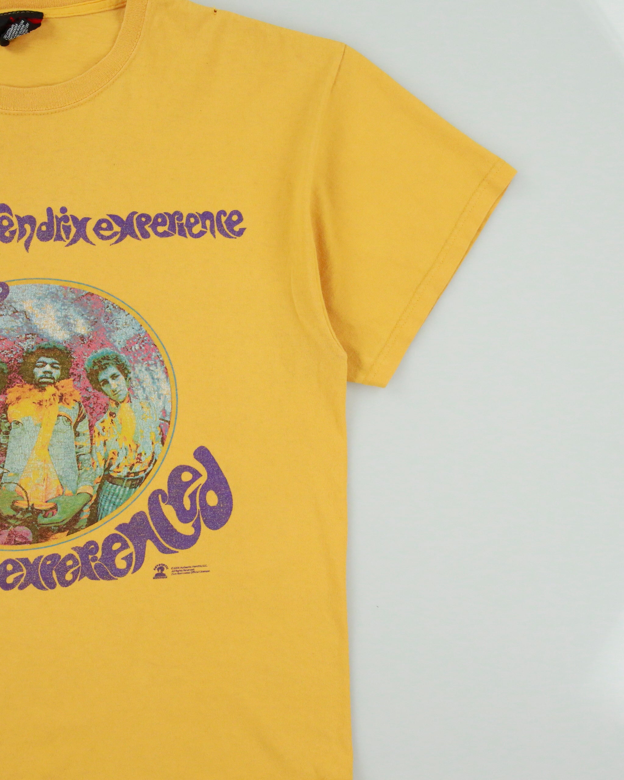 Vintage 2004 Zion Rootswear The Jimi Hendrix Experience Heavyweight Made In USA Crewneck T-Shirt - L