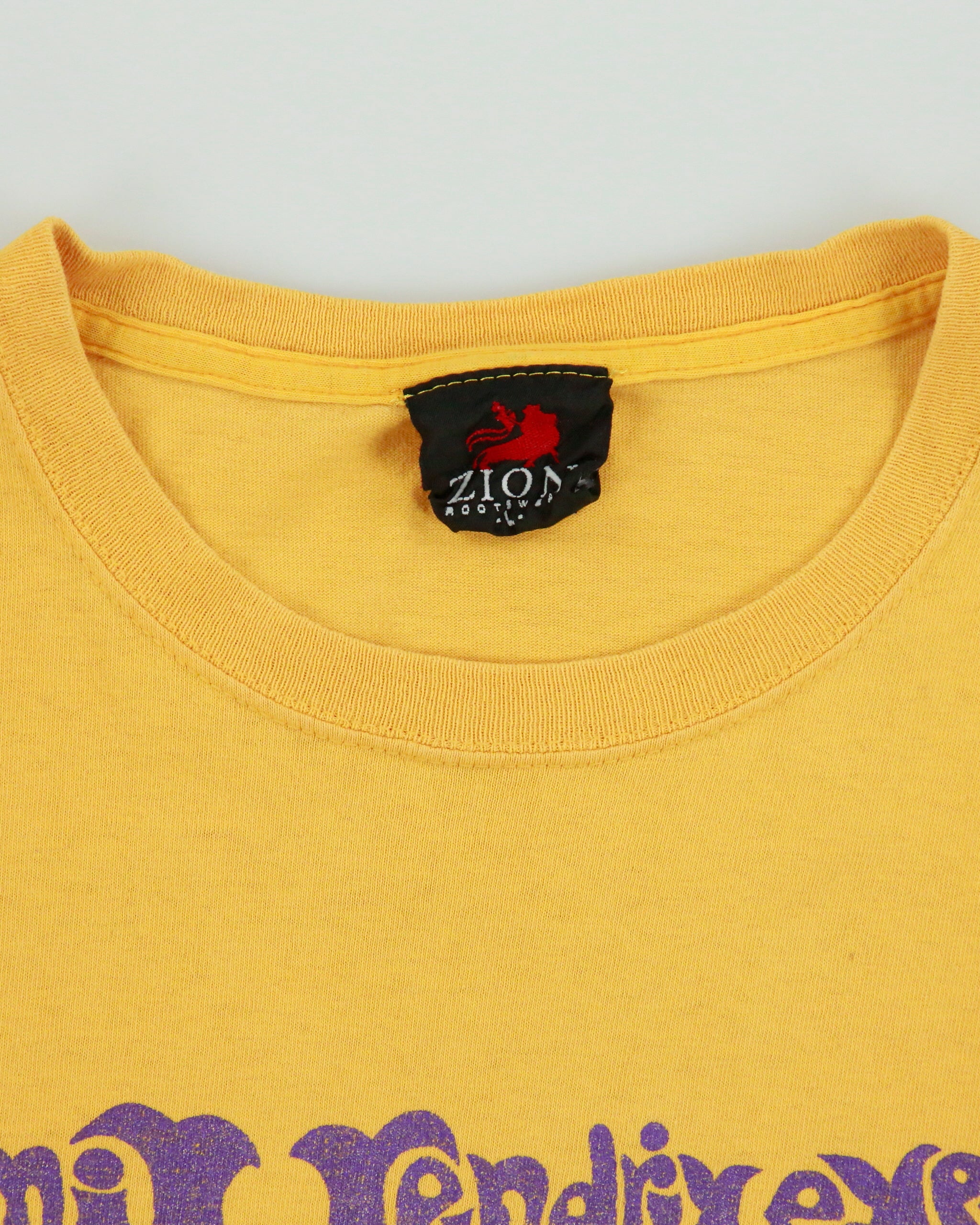 Vintage 2004 Zion Rootswear The Jimi Hendrix Experience Heavyweight Made In USA Crewneck T-Shirt - L