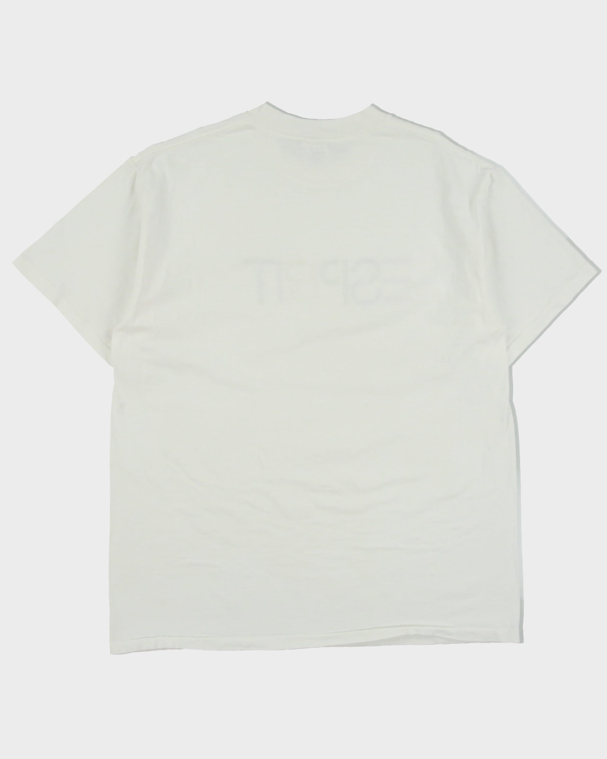Vintage 1990s Esprit Heavyweight Logo Single Stitch Made In USA Crewneck T-Shirt - XL