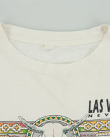 Vintage 1990s Las Vegas Nevada Graphic Boxy Crewneck T-Shirt - L
