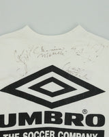 Vintage 1992 Umbro Soccer Camp Heavyweight Single Stitch Made In USA Crewneck T-Shirt - S