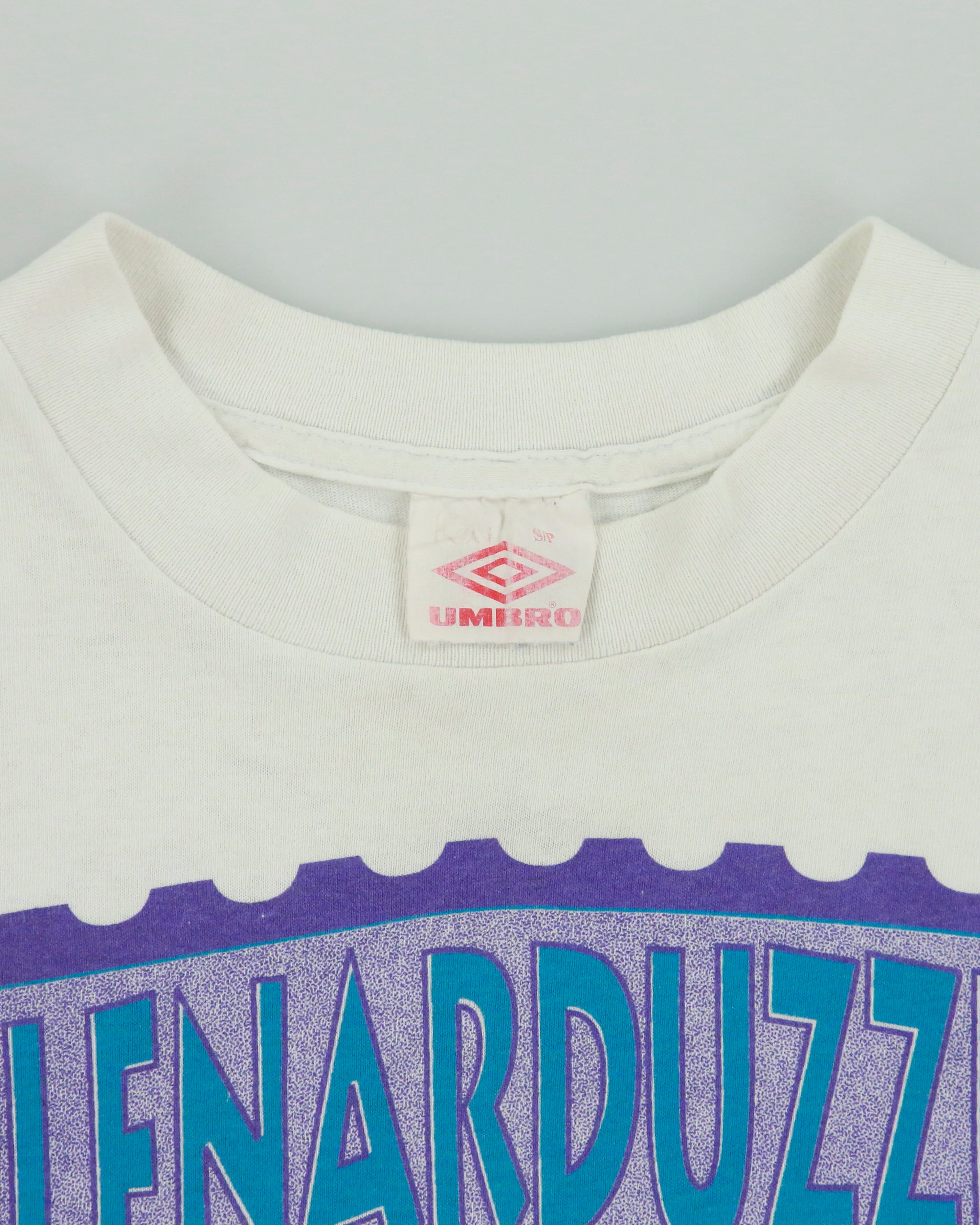 Vintage 1992 Umbro Soccer Camp Heavyweight Single Stitch Made In USA Crewneck T-Shirt - S
