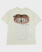 Vintage 1996 Rod Stewart In The Round Tour Heavyweight Hanes Single Stitch Made In USA Crewneck T-Shirt - XL