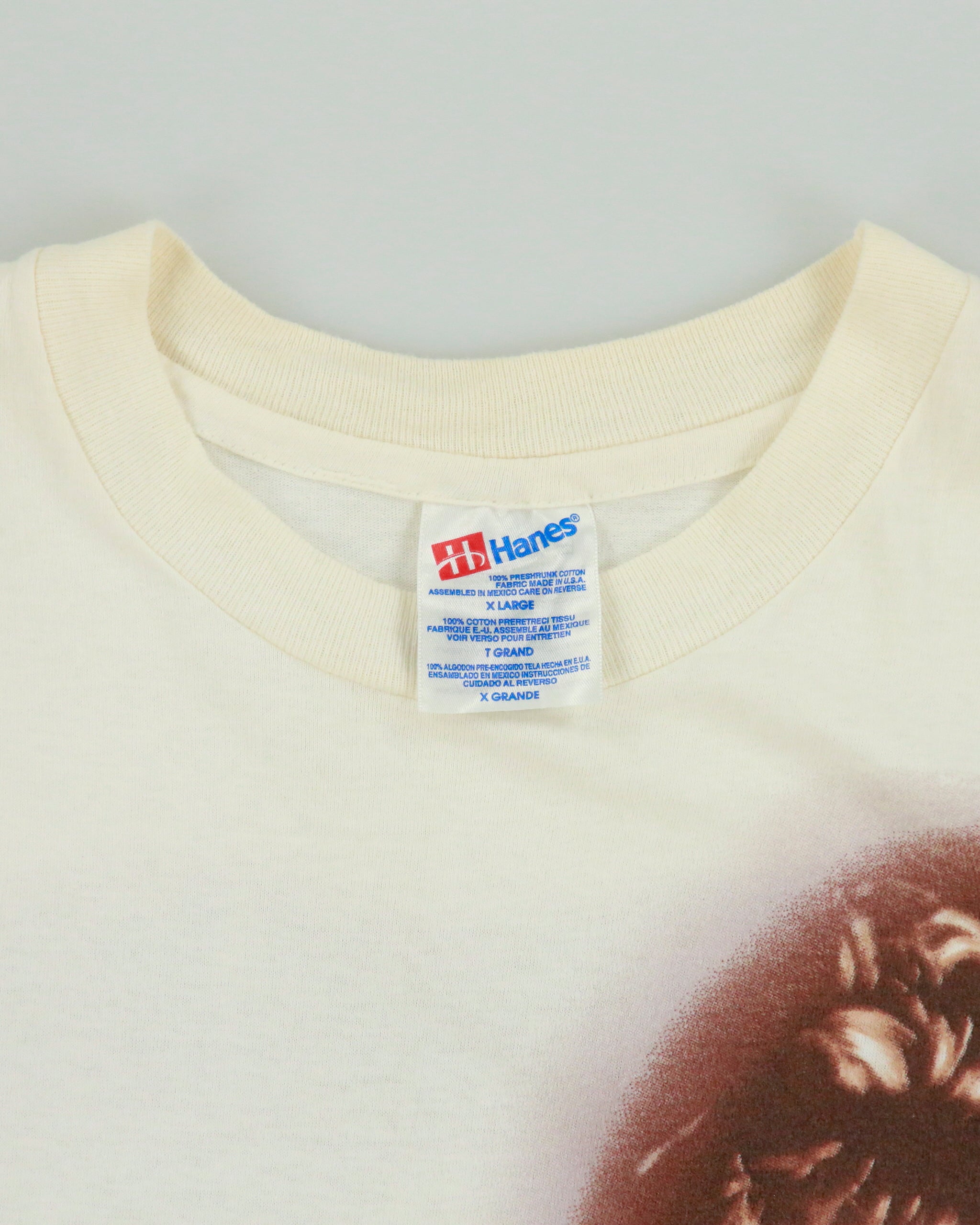 Vintage 1996 Rod Stewart In The Round Tour Heavyweight Hanes Single Stitch Made In USA Crewneck T-Shirt - XL