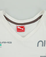 Vintage Puma Mercedes AMG Petronas Formula One Team V-Neck T-Shirt - XL