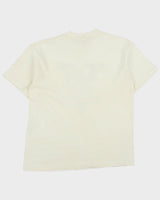 Vintage 1993 BCVA National Championships Heavyweight American Natural Single Stitch Made In USA Crewneck T-Shirt - XL