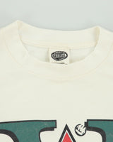 Vintage 1993 BCVA National Championships Heavyweight American Natural Single Stitch Made In USA Crewneck T-Shirt - XL