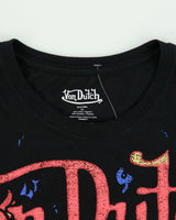 Vintage Von Dutch Heavyweight Cobra Panther AOP Crewneck T-Shirt - XL