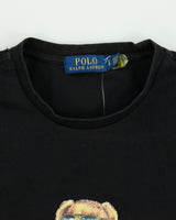 Vintage Polo Bear Ralph Lauren Outdoors Bear Heavyweight Single Stitch Crewneck T-Shirt - M