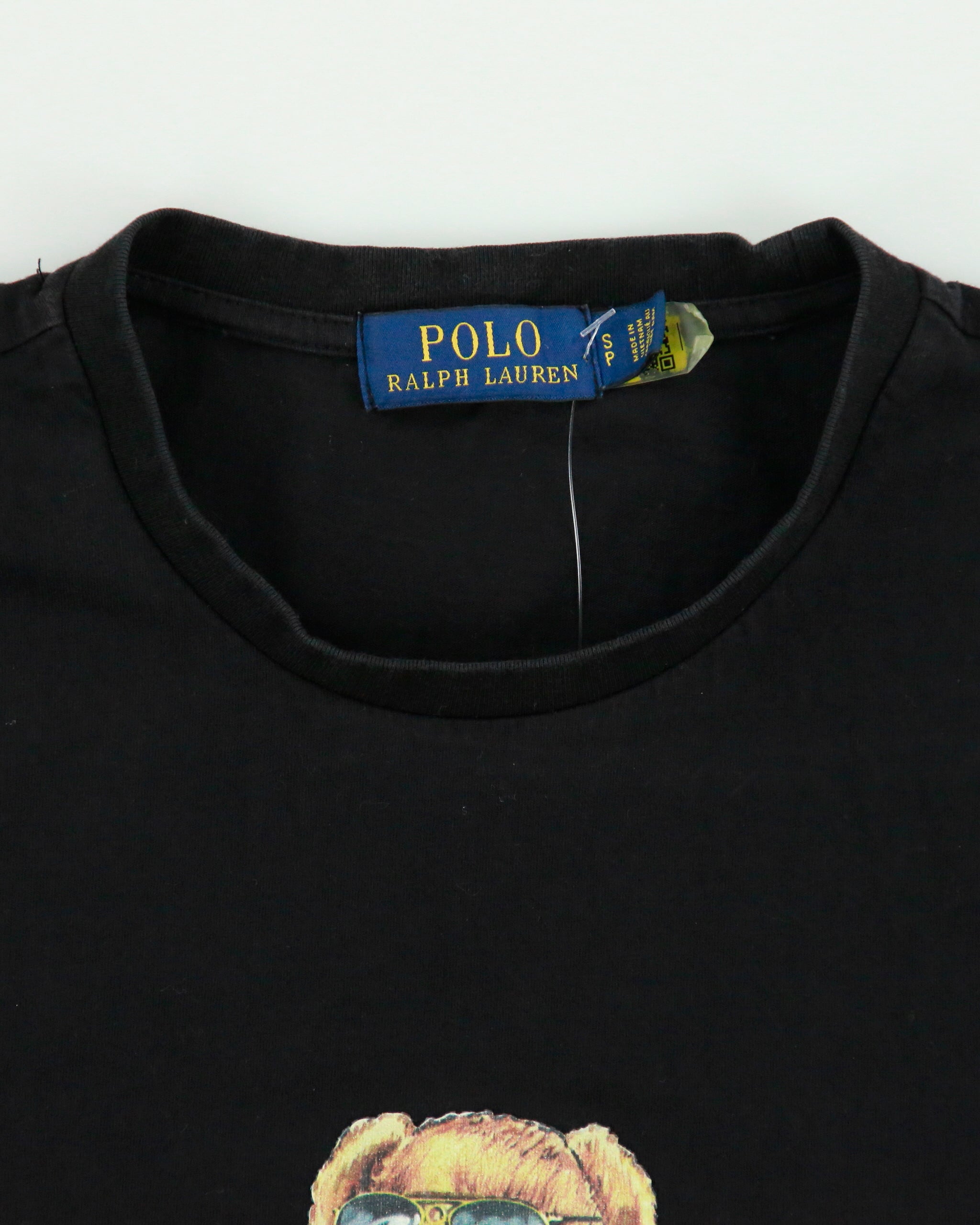 Vintage Polo Bear Ralph Lauren Outdoors Bear Heavyweight Single Stitch Crewneck T-Shirt - M