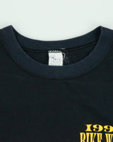 Vintage 1993 Daytona Beach Florida Bike Week Heavyweight Single Stitch Made In USA Crewneck T-Shirt - L