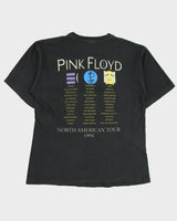 Vintage 1994 Pink Floyd Division Bell North American Tour Heavyweight Single Stitch Crewneck T-Shirt - XL
