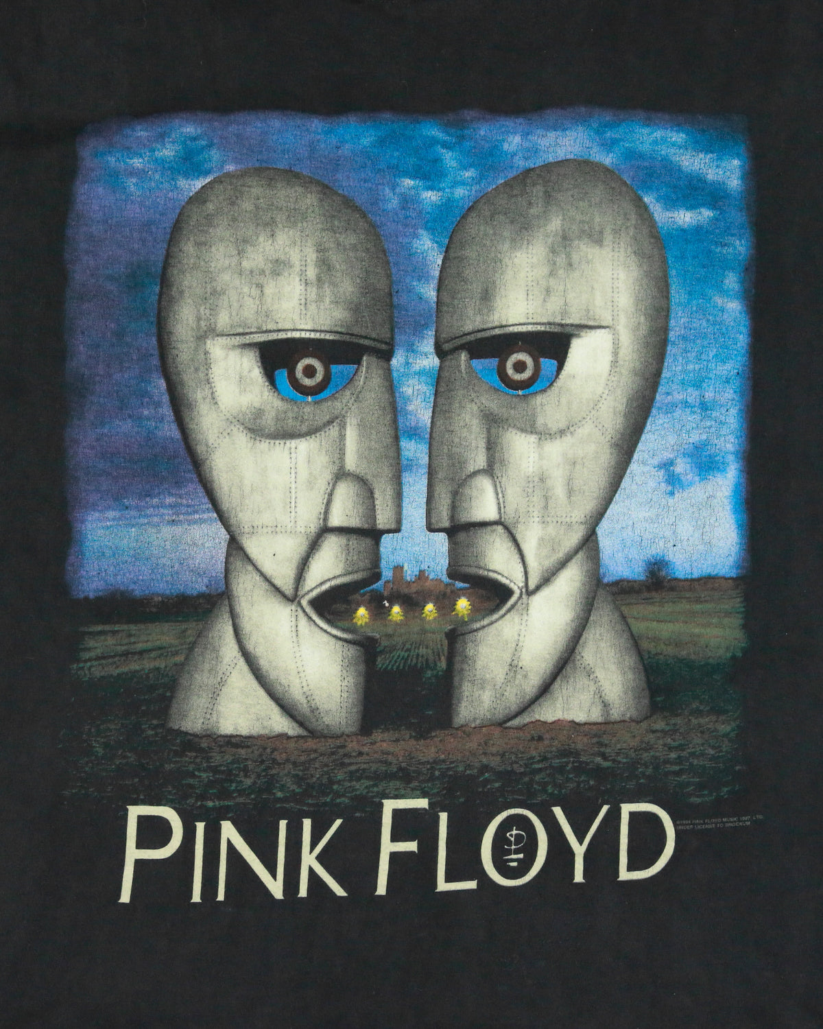 Vintage 1994 Pink Floyd Division Bell North American Tour Heavyweight Single Stitch Crewneck T-Shirt - XL