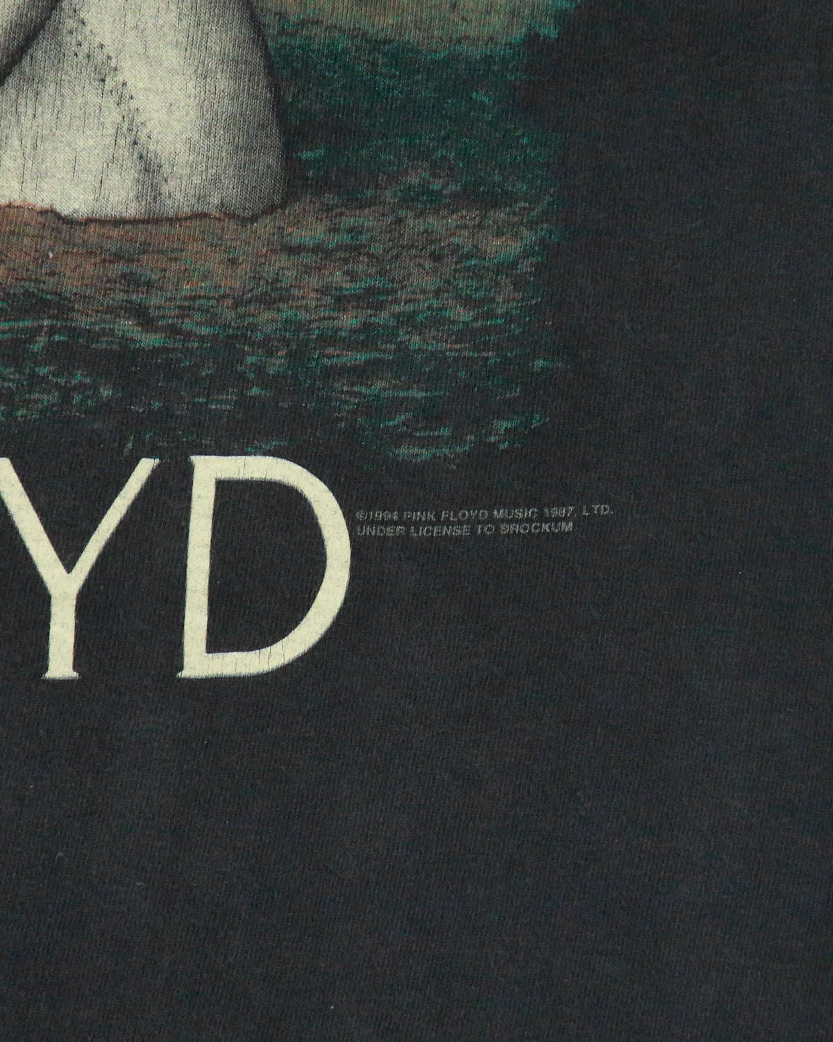 Vintage 1994 Pink Floyd Division Bell North American Tour Heavyweight Single Stitch Crewneck T-Shirt - XL
