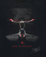 Vintage 2008 Y2K Manny Pacquiao Give Us This Day Heavyweight Crewneck T-Shirt - M