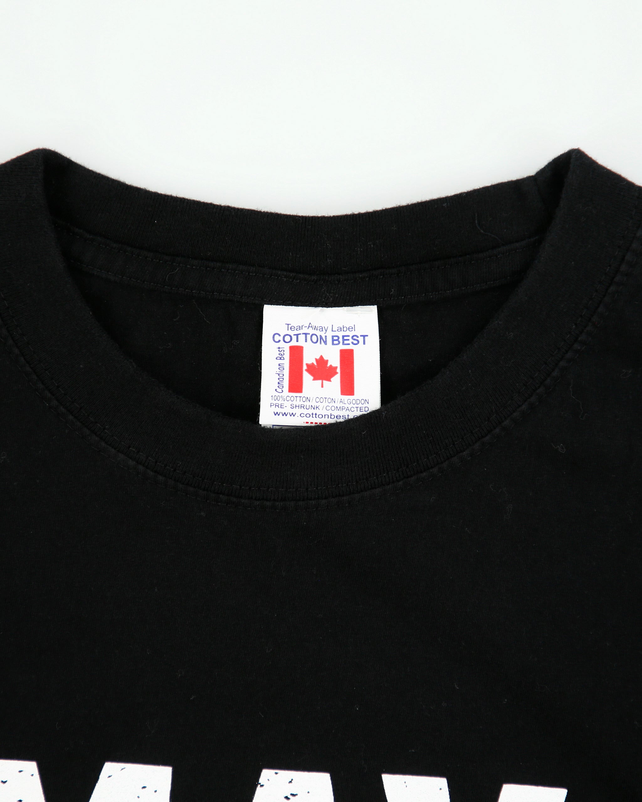 Vintage Y2K 00s Novelty 'May Contain Alcohol' Heavyweight Crewneck T-Shirt - XL