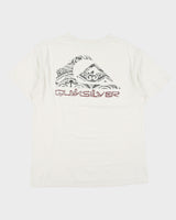 Vintage Y2K 00s Quiksilver Heavyweight Logo Crewneck T-Shirt - M