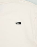 The North Face Cream Disconnect To Reconnect Oversized Ultra Heavyweight Crewneck T-Shirt - XS