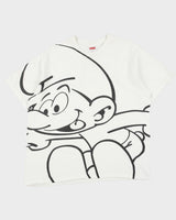 FW20 Supreme x Smurfs Heavyweight Made In USA Crewneck T-Shirt - L