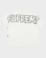 FW20 Supreme x Smurfs Heavyweight Made In USA Crewneck T-Shirt - L