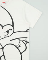 FW20 Supreme x Smurfs Heavyweight Made In USA Crewneck T-Shirt - L