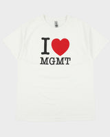 Vintage I LOVE MGMT Heavyweight Crewneck T-Shirt - L