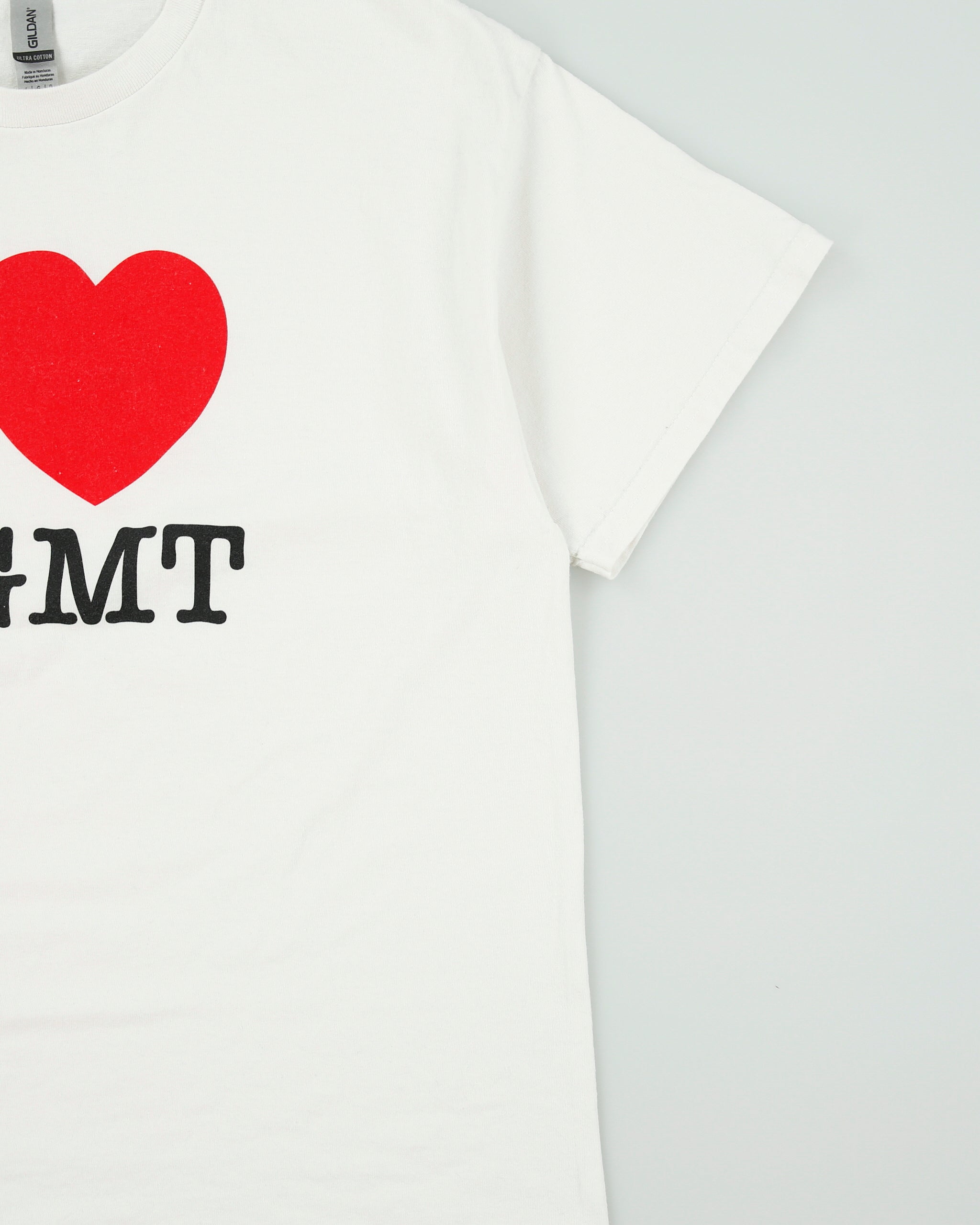 Vintage I LOVE MGMT Heavyweight Crewneck T-Shirt - L