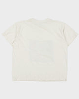 Vintage 1990s Make The World Go Pump Heavyweight Single Stitch Boxy Crewneck T-Shirt - M