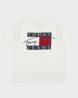 Vintage 1990s Tommy Jeans Heavyweight Made In USA Crewneck T-Shirt - M