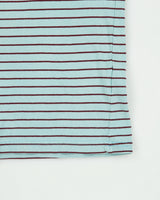 Vintage Stussy Striped Tank Top Pocket Vest - M