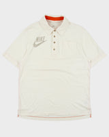 Vintage Y2K 00s Nike Logo Short Sleeve Pocket Polo Shirt - L