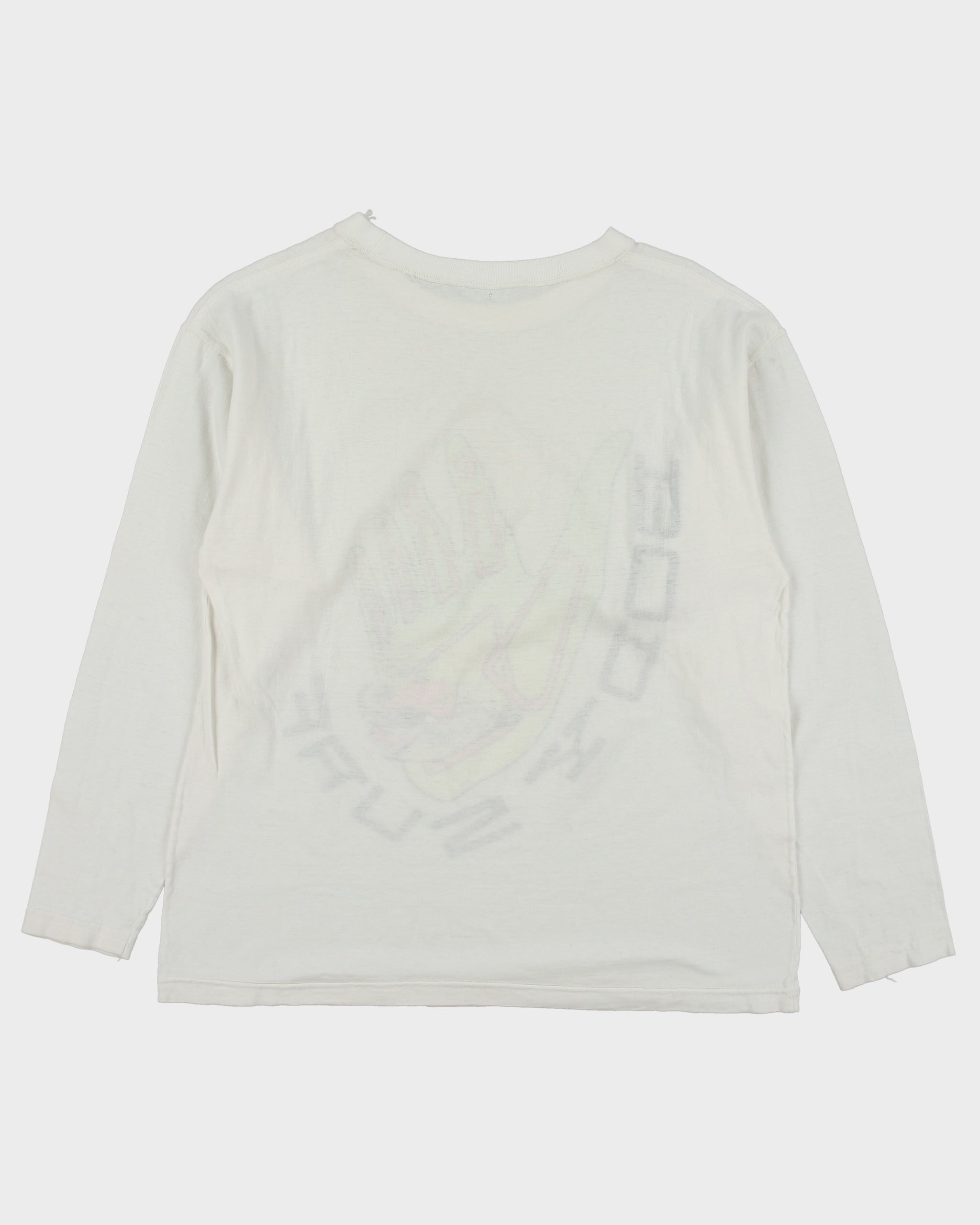 Vintage 1990s Body Surf Heavyweight Long Sleeve Crewneck T-Shirt - M