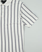 Vintage Y2K 00s Nike Golf Striped Short Sleeve Polo Shirt - L