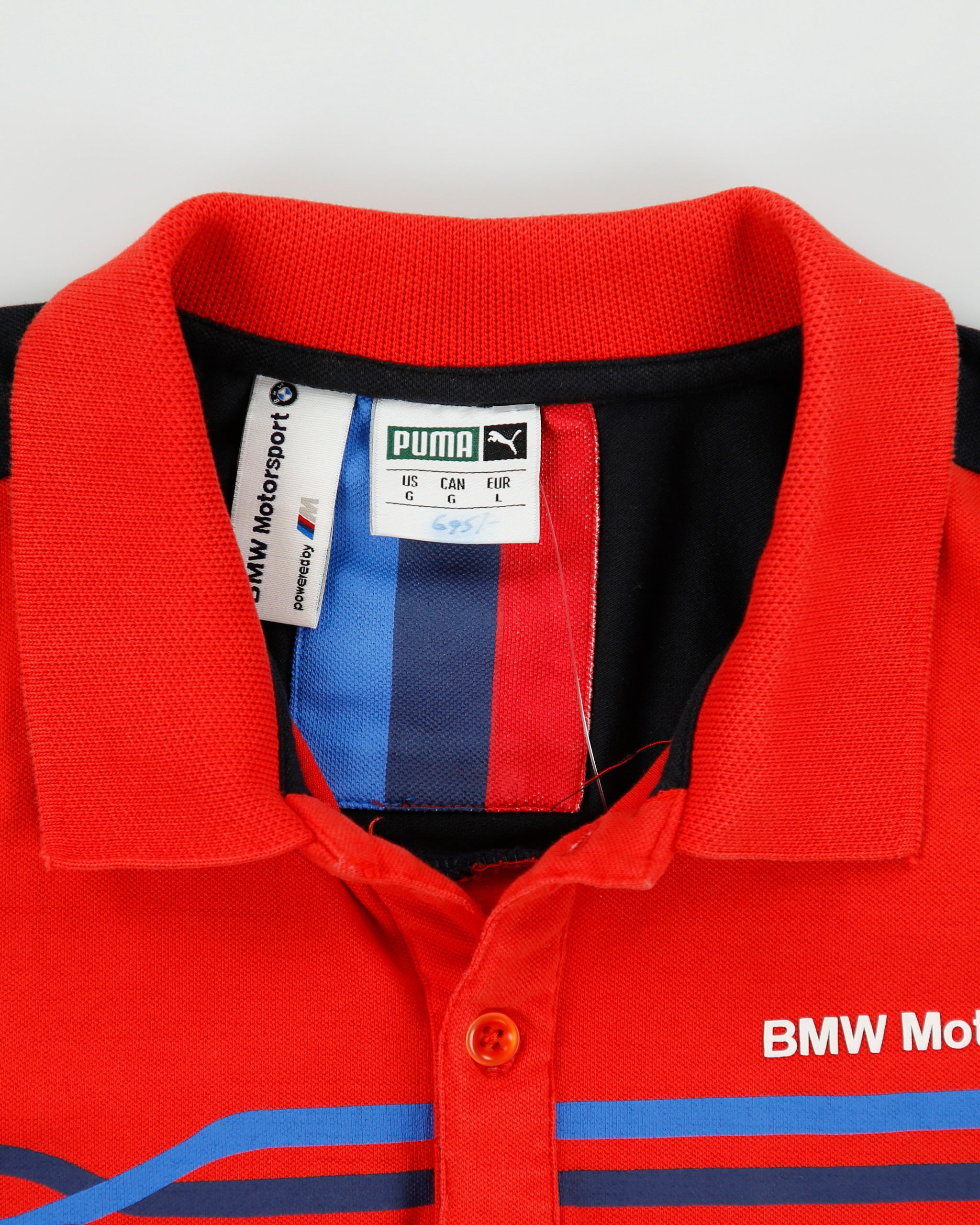 Puma BMW Motorsport Short Sleeve Polo Shirt - L