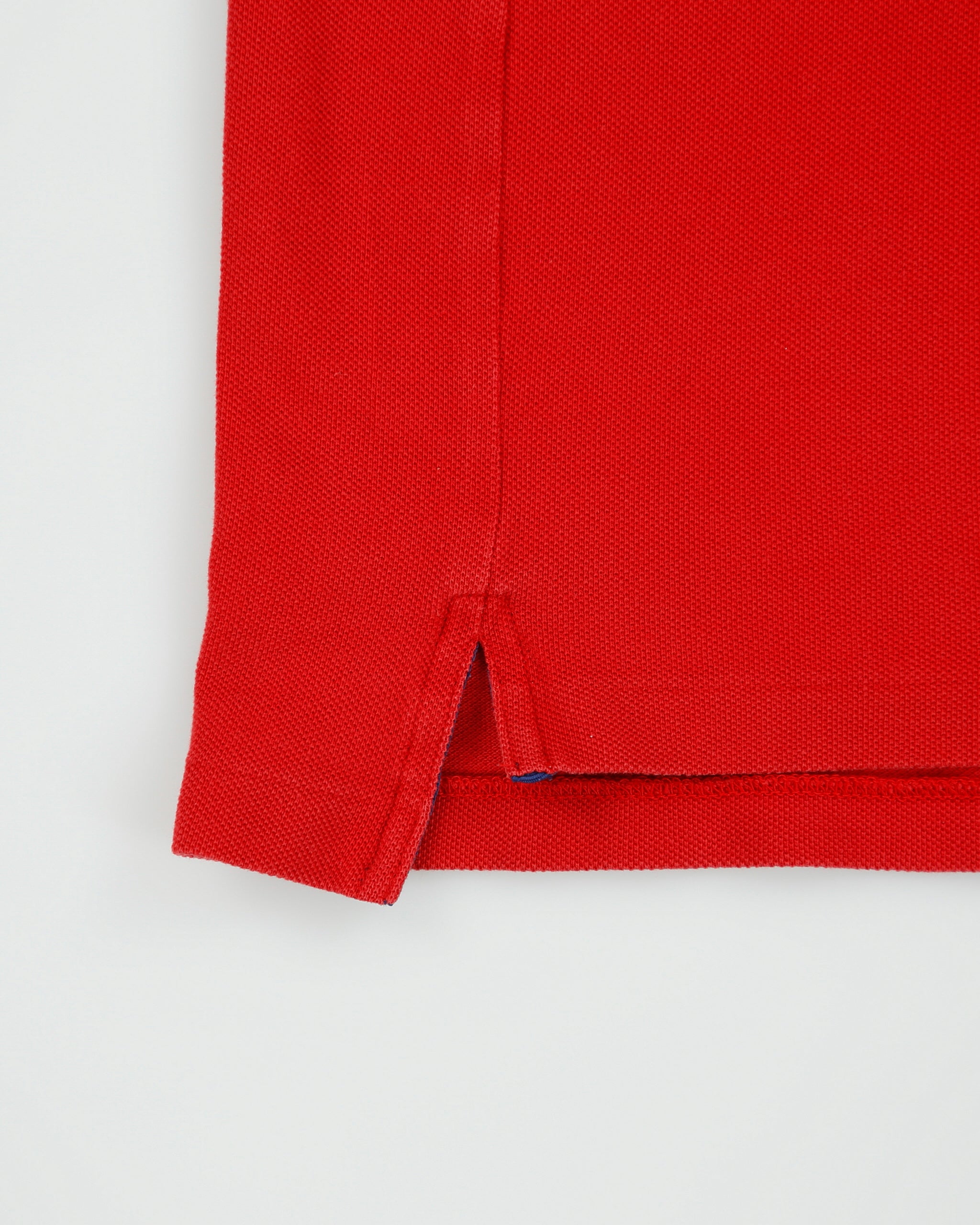 Vintage Polo Ralph Lauren Triple Big Pony Custom Slim Fit Short Sleeve Polo Shirt - XL