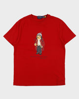 Vintage Polo Bear Ralph Lauren Winter Bear Heavyweight Single Stitch Classic Fit T-Shirt - S