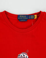 Vintage Polo Bear Ralph Lauren Winter Bear Heavyweight Single Stitch Classic Fit T-Shirt - S