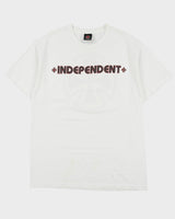 Vintage Y2K 00s Independent Truck Company Heavyweight Distressed Crewneck Skater T-Shirt - L