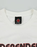 Vintage Y2K 00s Independent Truck Company Heavyweight Distressed Crewneck Skater T-Shirt - L
