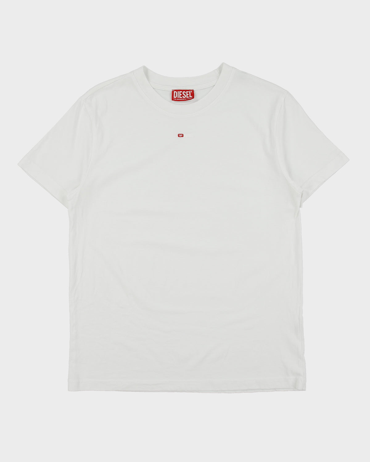 Diesel MICRODIV Embroidered Heavyweight Crewneck T-Shirt - L