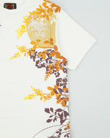 Vintage Y2K 00s Sukajan Embroidered Heavyweight Koi Carp Crewneck T-Shirt - M
